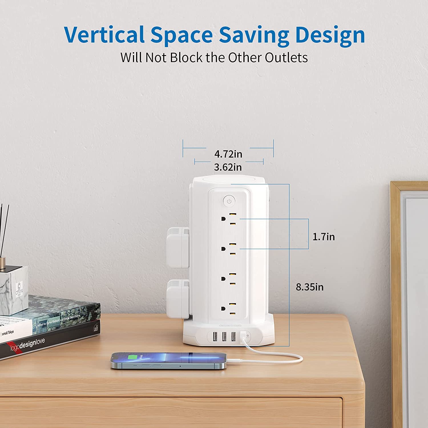 Space saving best sale power tower